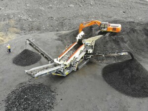 A Metso crushing solution in operation on site, supplied and supported by Pilot Crushtec as part of its long-standing partnership with Metso.