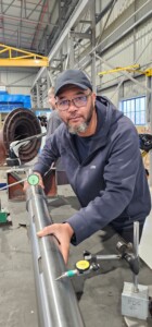 Kenneth Gough, chief quality inspector of SupremeServ ensures precision workmanship at every station.