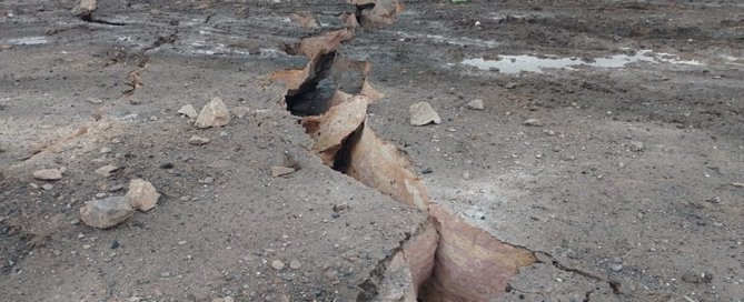 Geology resulting in poor blast performance.