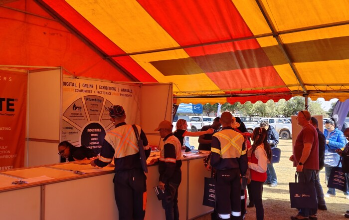 Over 500 visitors came to the MTE Northern Cape Kathu expo. © Mining and Technical Exhibitions