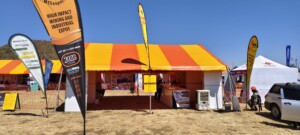 The orange tents will touch down in Zimbabwe this August and you are invited. © Mining and Technical Exhibitions 